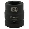 Dynamic Tools 1-1/8" X 1" Drive, 6 Point Standard Length, Impact Socket D025336